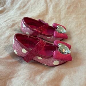 DISNEY Minnie Mouse Costume Shoes for Kids – Pink SIZE 5/6